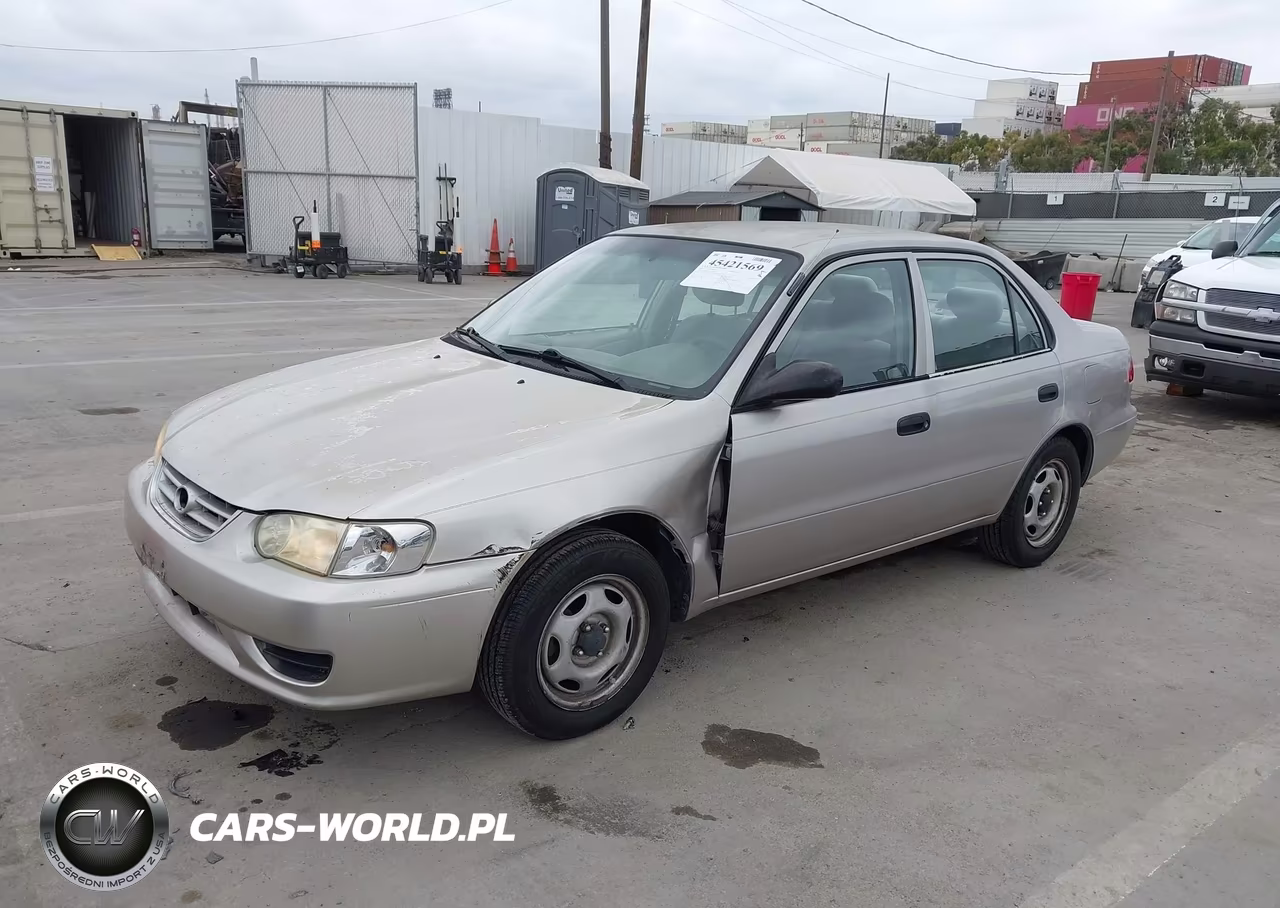2002 Toyota Corolla Ce VIN:1NXBR12E02Z573534 - 2