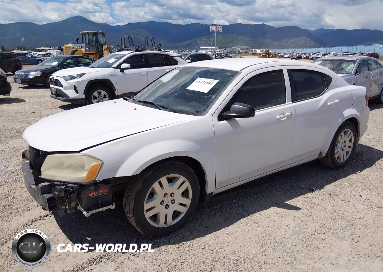 2013 Dodge Avenger Se VIN:1C3CDZAB8DN530929 - 2