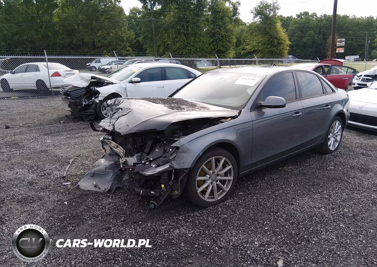 2014 AUDI A4 PREMIUM VIN:WAUBFAFL6EN039875 - 2