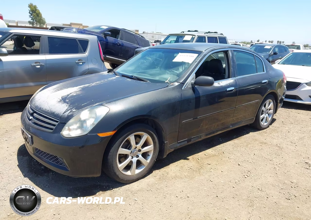 2006 Infiniti G35 VIN:JNKCV51E96M511213 - 2