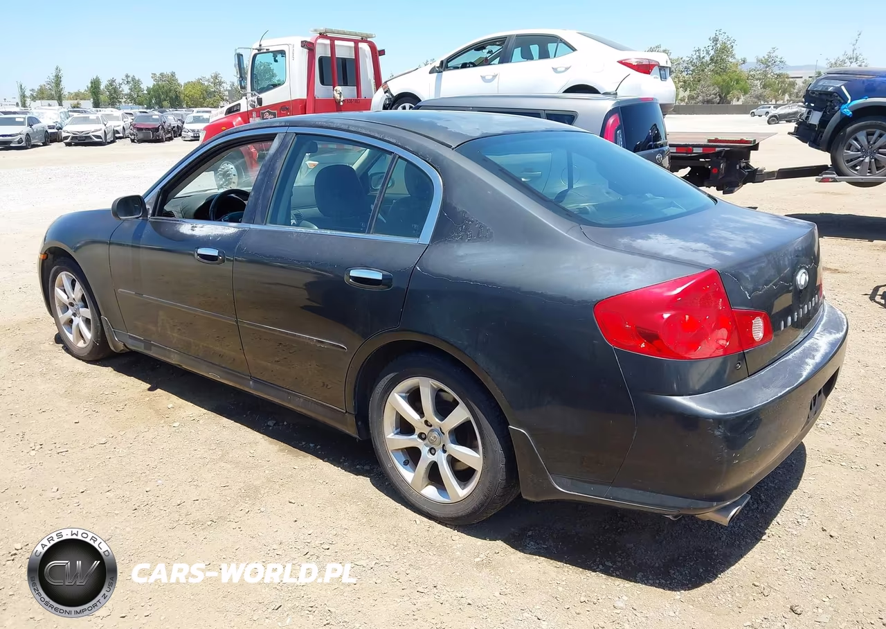 2006 Infiniti G35 VIN:JNKCV51E96M511213 - 3