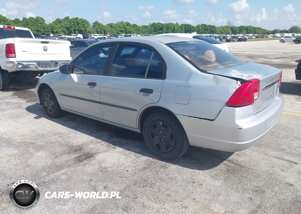 2004 Honda Civic Vp VIN:2HGES16334H592746 - 3