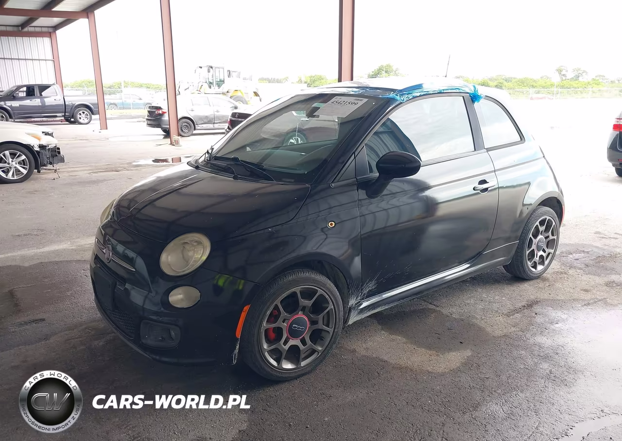 2012 Fiat 500 Sport VIN:3C3CFFBRXCT115906 - 2
