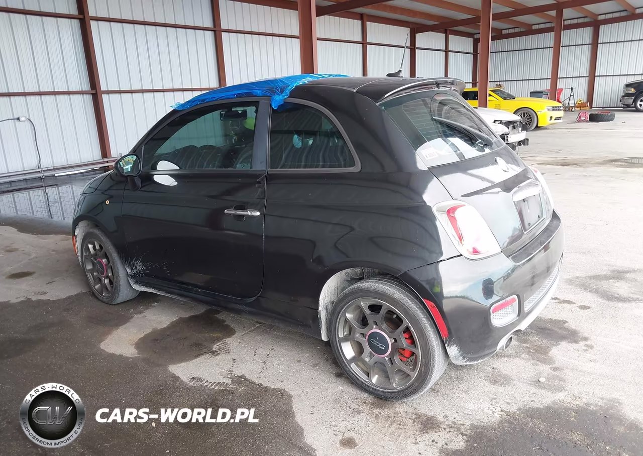 2012 Fiat 500 Sport VIN:3C3CFFBRXCT115906 - 3