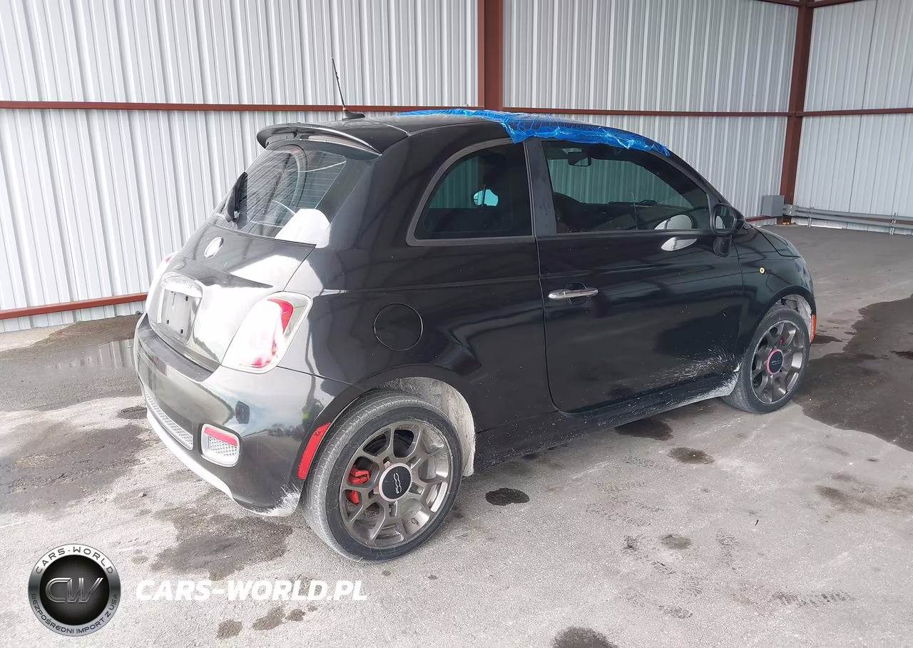 2012 Fiat 500 Sport VIN:3C3CFFBRXCT115906 - 4