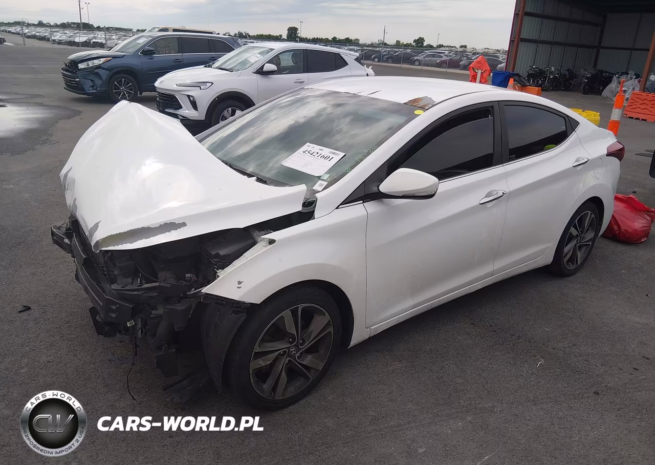 2014 Hyundai Elantra Limited VIN:5NPDH4AE1EH475551 - 2