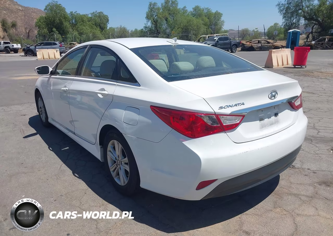 2014 Hyundai Sonata Gls VIN:5NPEB4AC0EH926389 - 3