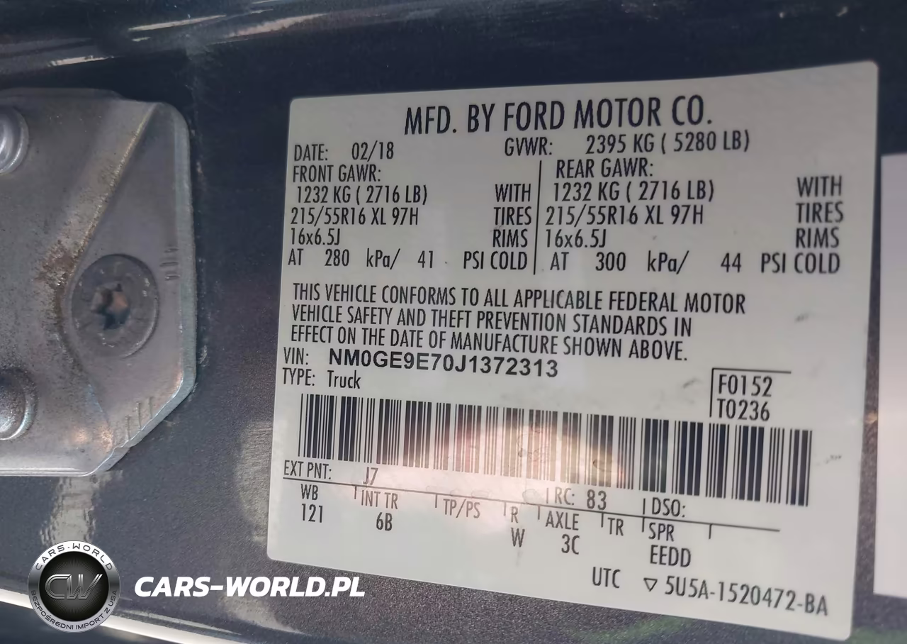 2018 Ford Transit Connect Xl VIN:NM0GE9E70J1372313 - 9