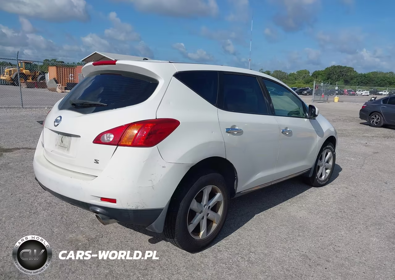 2009 Nissan Murano S VIN:JN8AZ18U99W100135 - 4