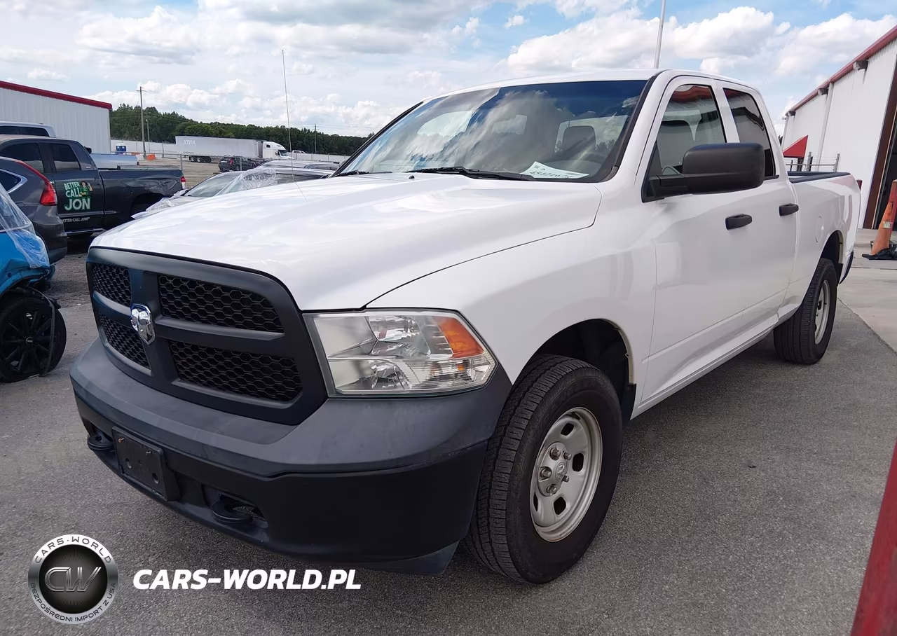2018 Ram 1500 Tradesman 4X4 6'4 Box VIN:1C6RR7FGXJS326217 - 2