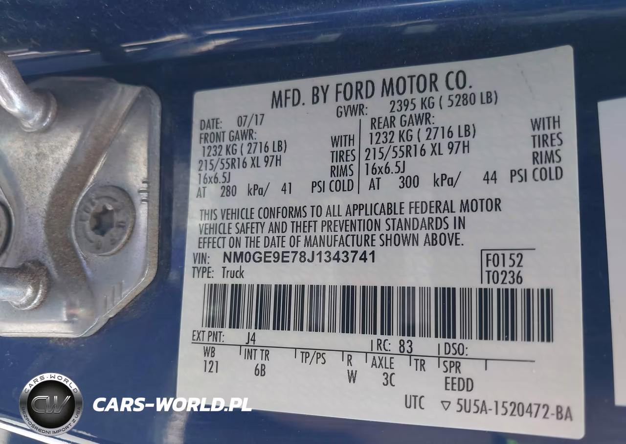 2018 Ford Transit Connect Xl VIN:NM0GE9E78J1343741 - 9