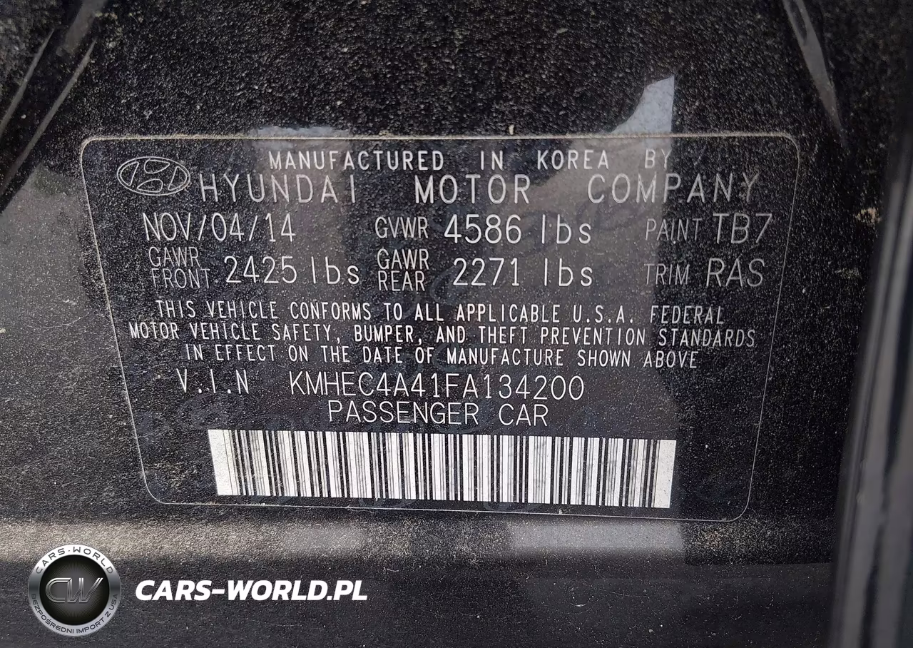 2015 Hyundai Sonata Hybrid VIN:KMHEC4A41FA134200 - 9