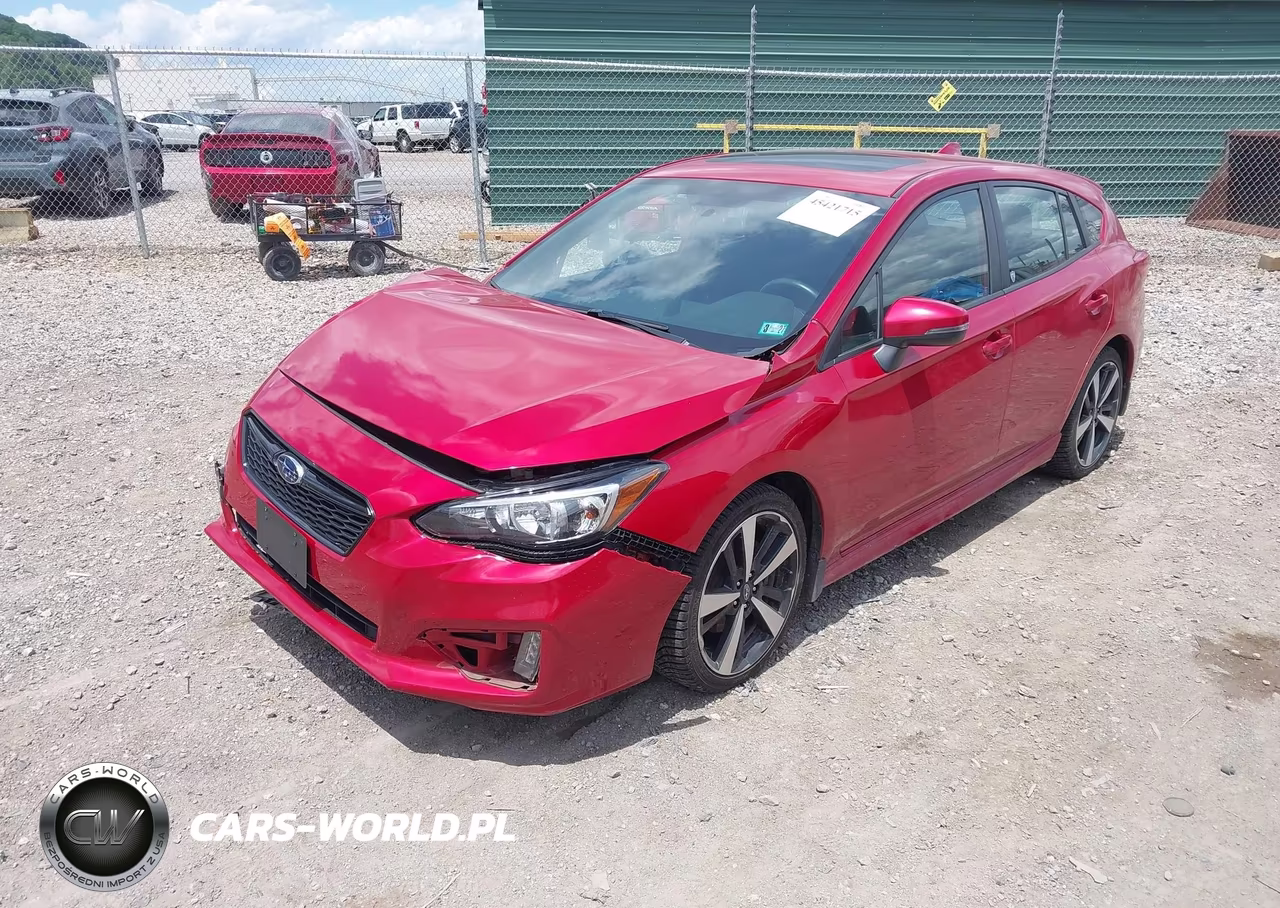 2019 Subaru Impreza 2.0I Sport VIN:4S3GTAM66K3757559 - 2