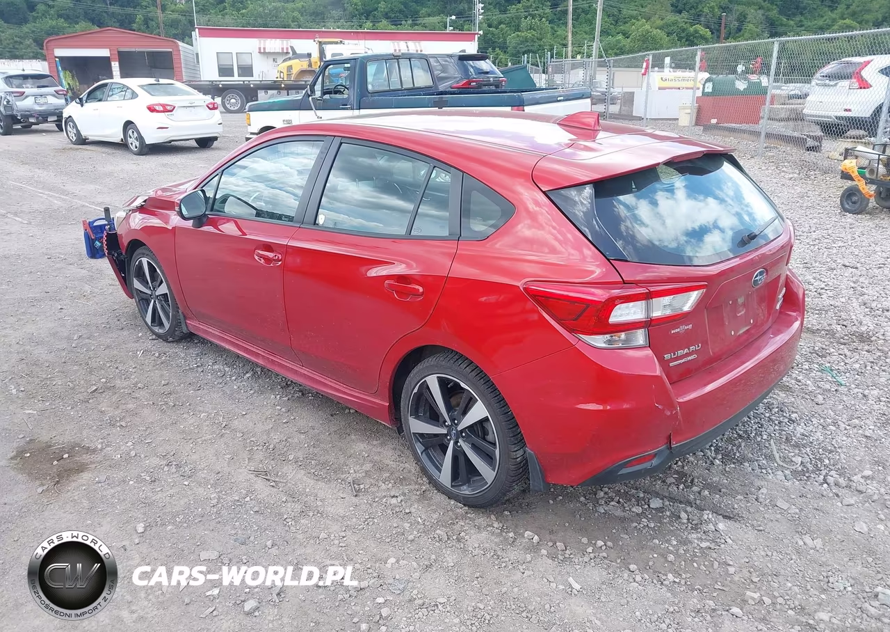 2019 Subaru Impreza 2.0I Sport VIN:4S3GTAM66K3757559 - 3