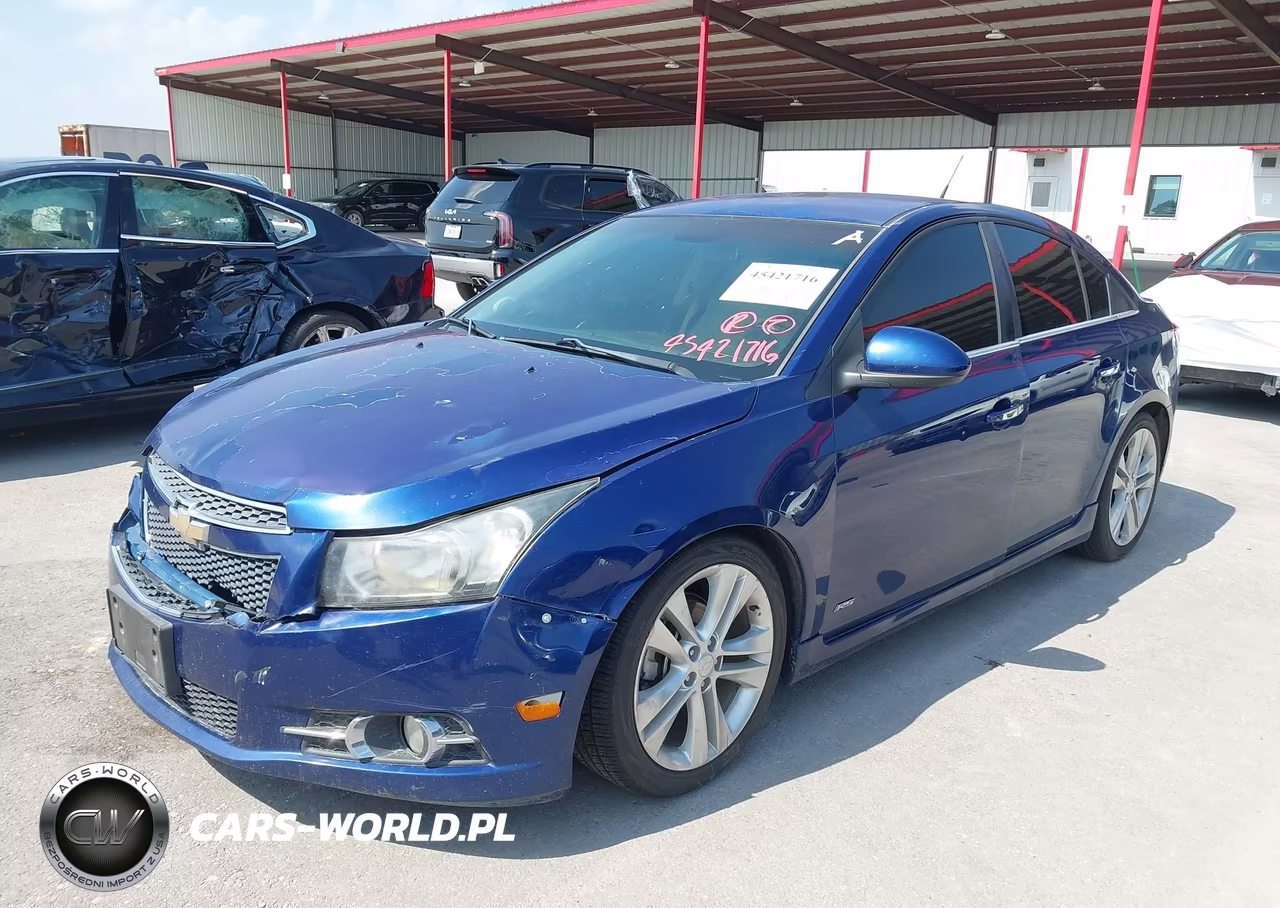 2012 Chevrolet Cruze Ltz VIN:1G1PH5SC3C7201679 - 2