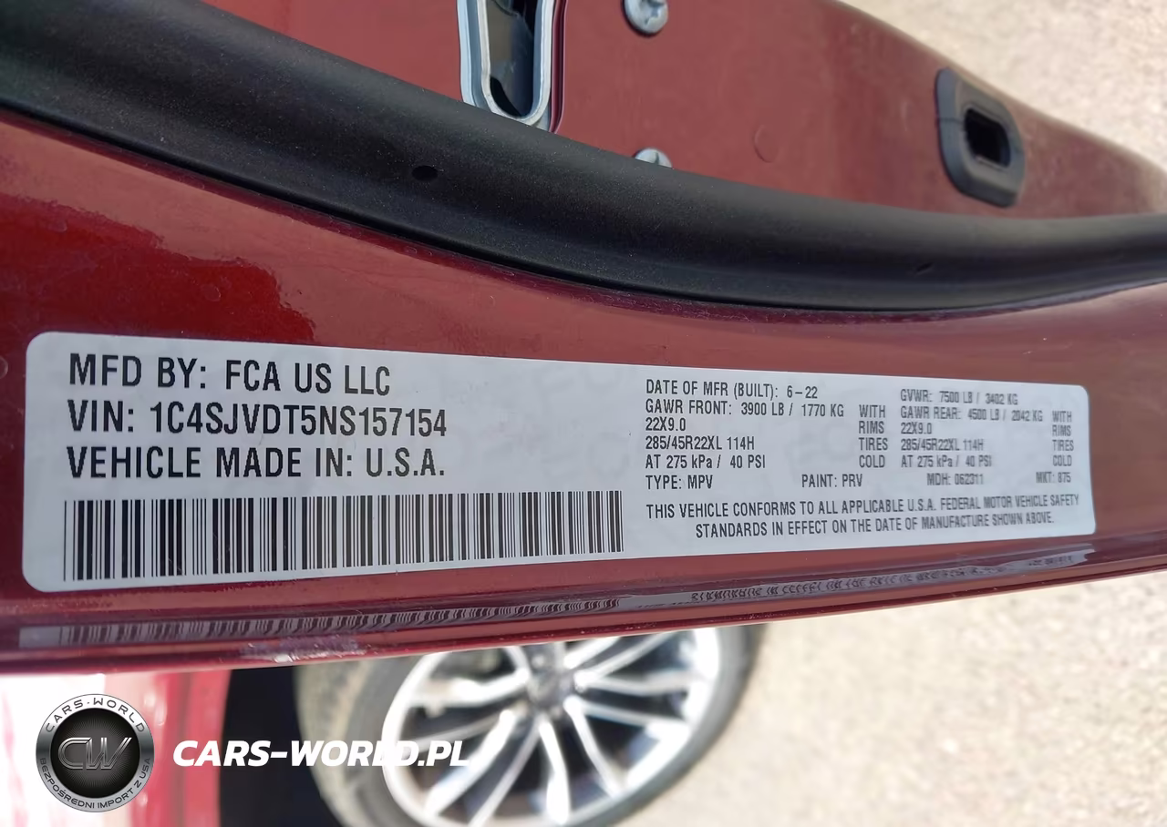 2022 Jeep Wagoneer Series Iii 4X4 VIN:1C4SJVDT5NS157154 - 9