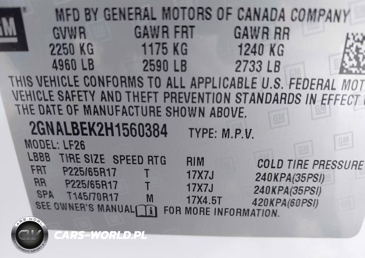 2017 Chevrolet Equinox Ls VIN:2GNALBEK2H1560384 - 9