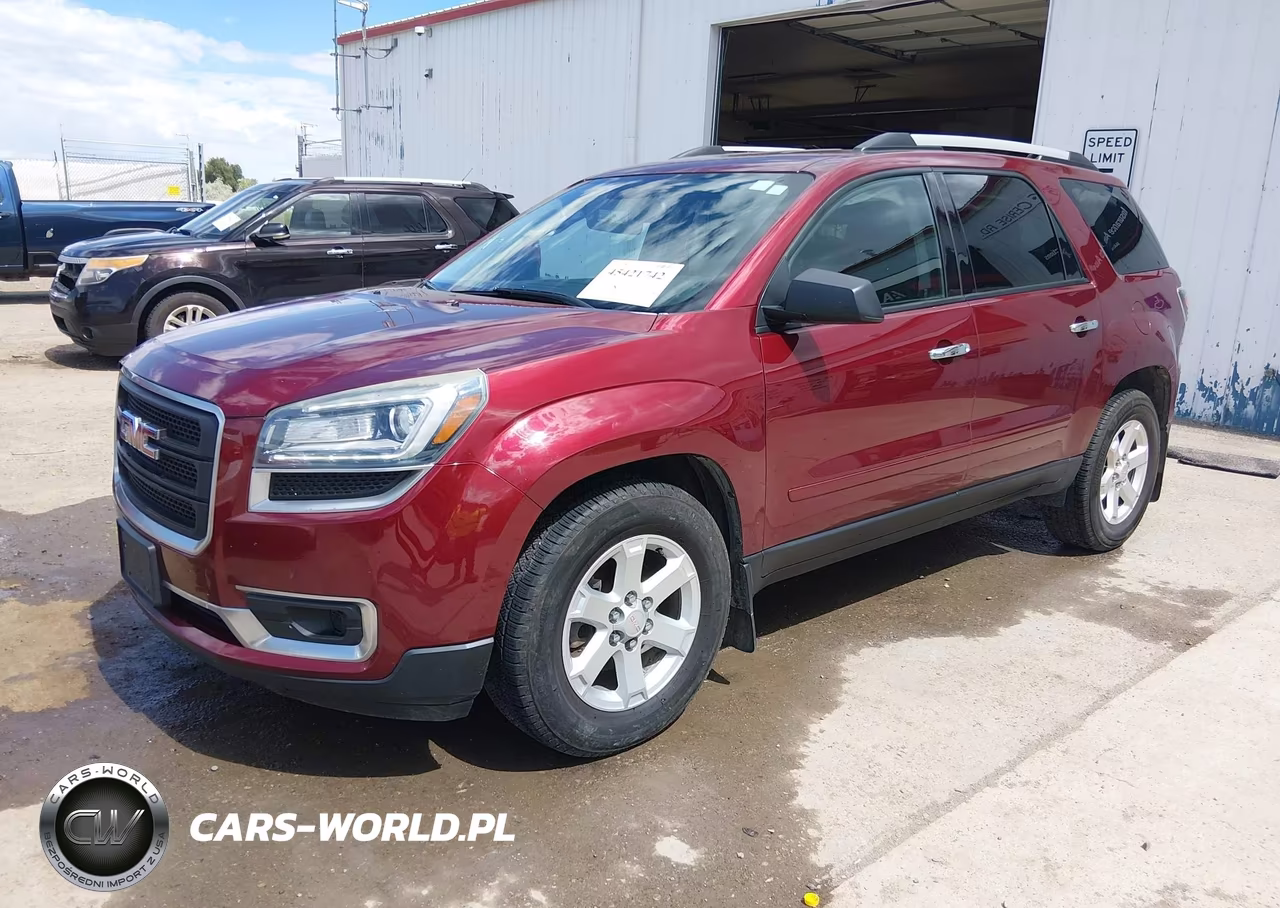 2016 GMC Acadia Sle2 VIN:1GKKVPKD2GJ134472 - 2
