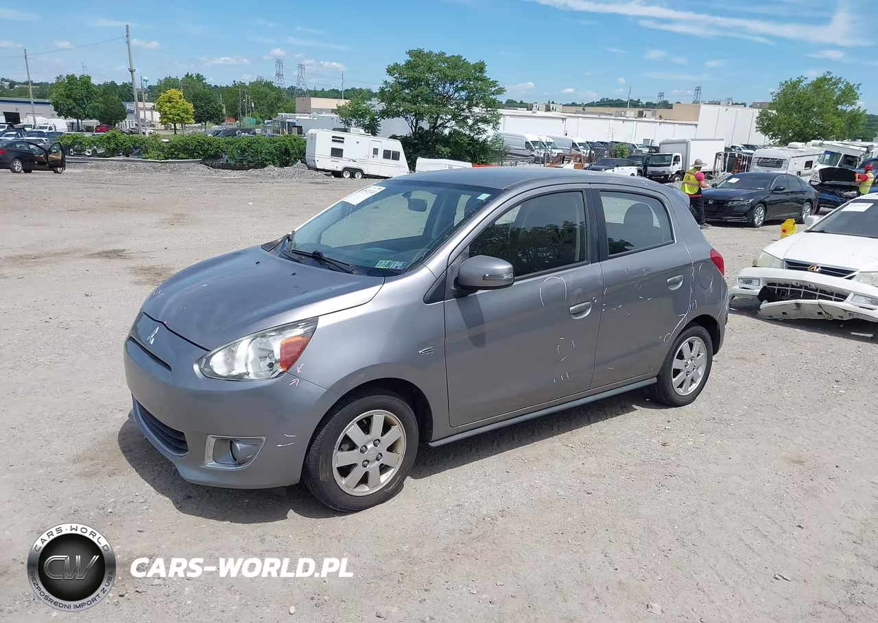 2015 Mitsubishi Mirage Es VIN:ML32A4HJXFH053747 - 2