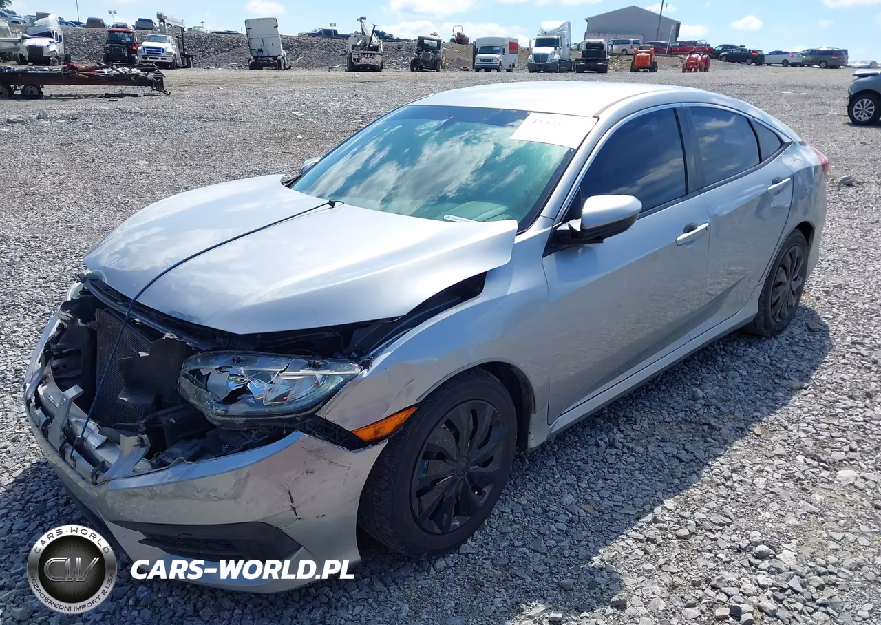 2016 Honda Civic Lx VIN:19XFC2F58GE082867 - 2