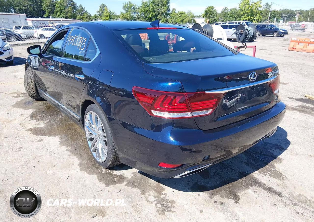 2017 Lexus Ls 460 VIN:JTHCL5EF1H5028000 - 3
