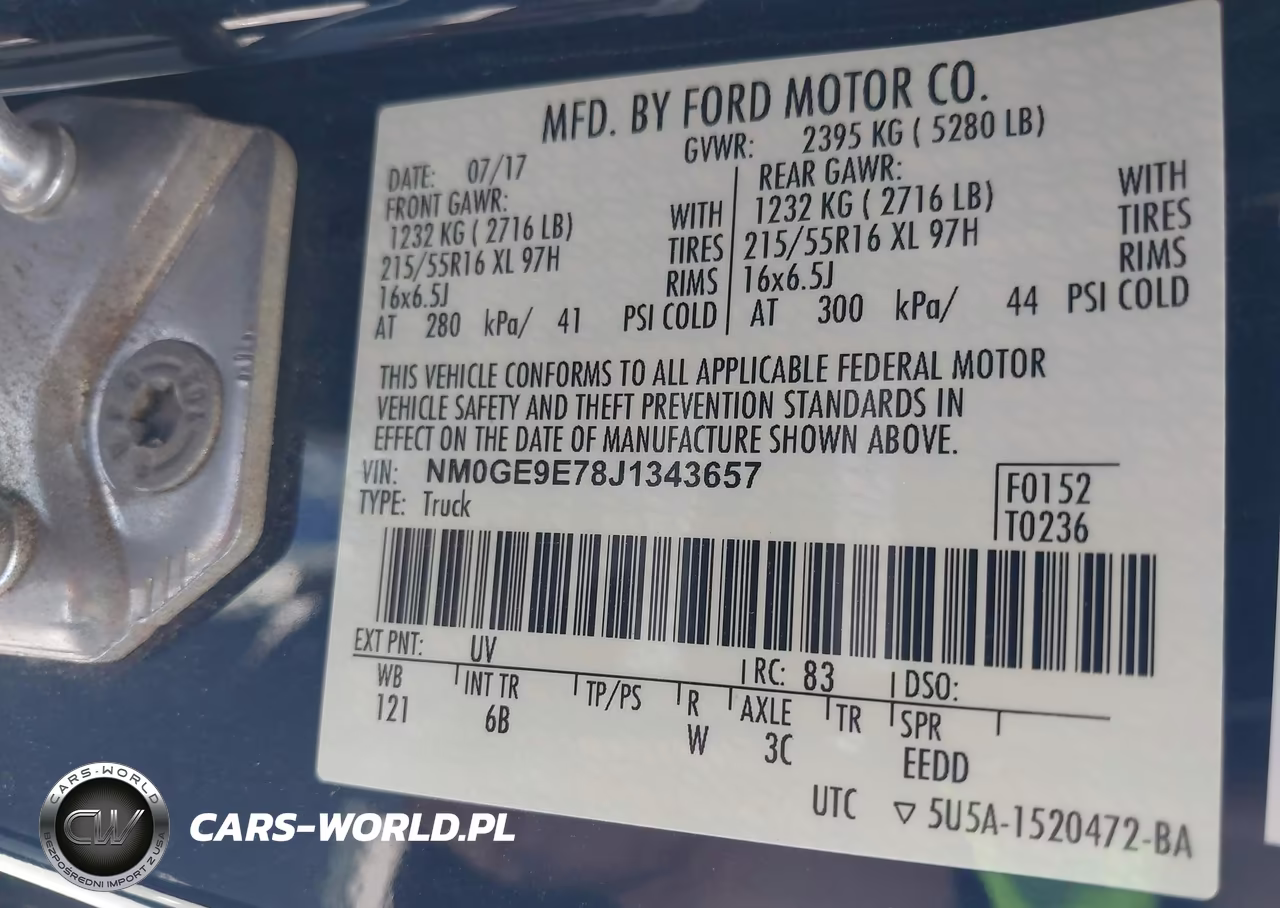 2018 Ford Transit Connect Xl VIN:NM0GE9E78J1343657 - 9