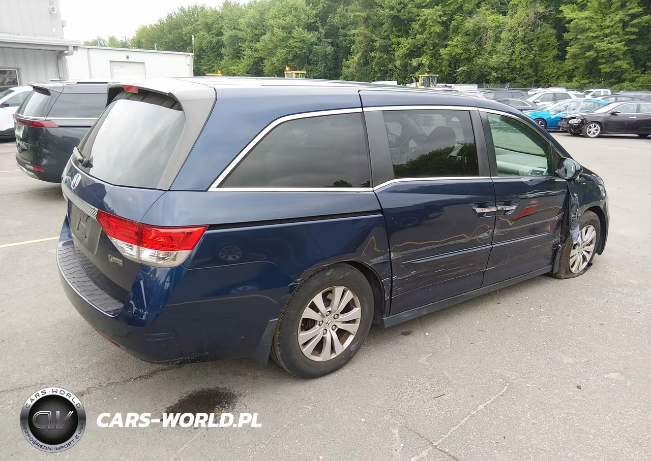 2015 Honda Odyssey Ex VIN:5FNRL5H48FB080550 - 4