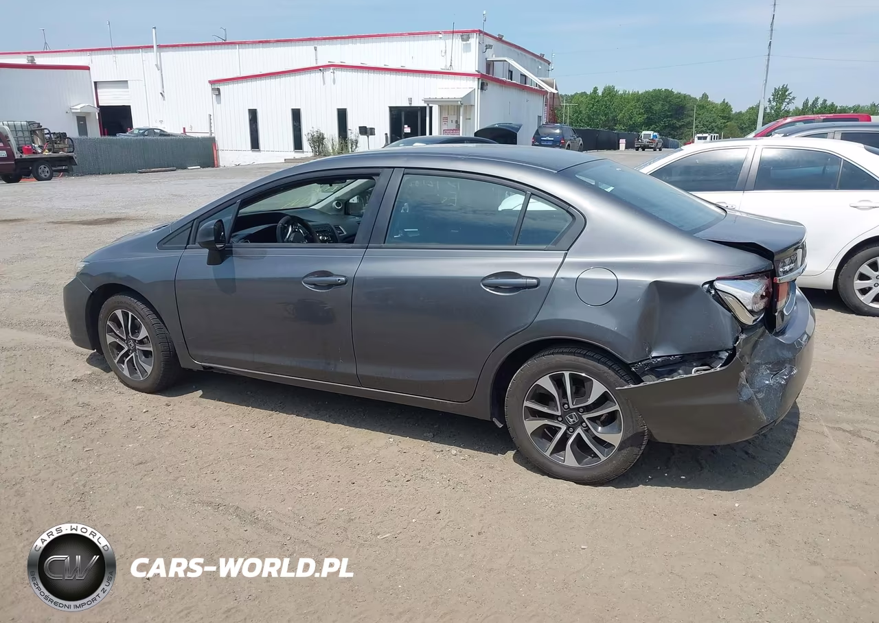 2013 Honda Civic Ex VIN:2HGFB2F89DH502571 - 14