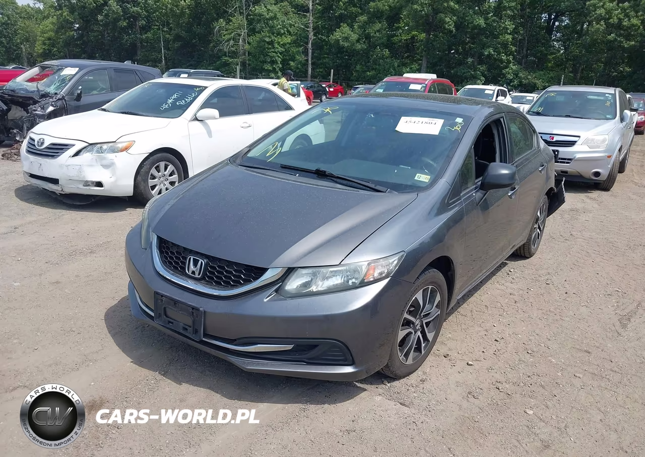 2013 Honda Civic Ex VIN:2HGFB2F89DH502571 - 2