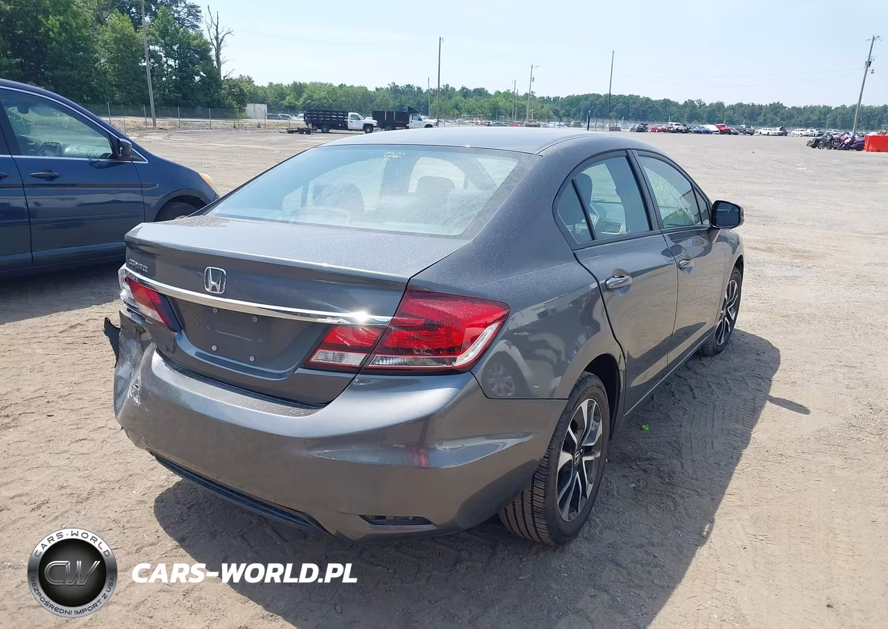 2013 Honda Civic Ex VIN:2HGFB2F89DH502571 - 4