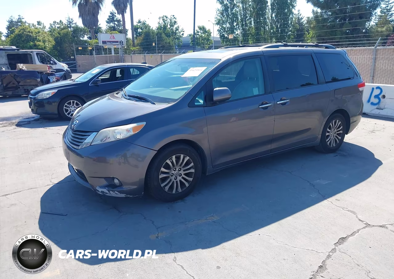 2011 Toyota Sienna Xle V6 VIN:5TDYK3DC8BS162266 - 2
