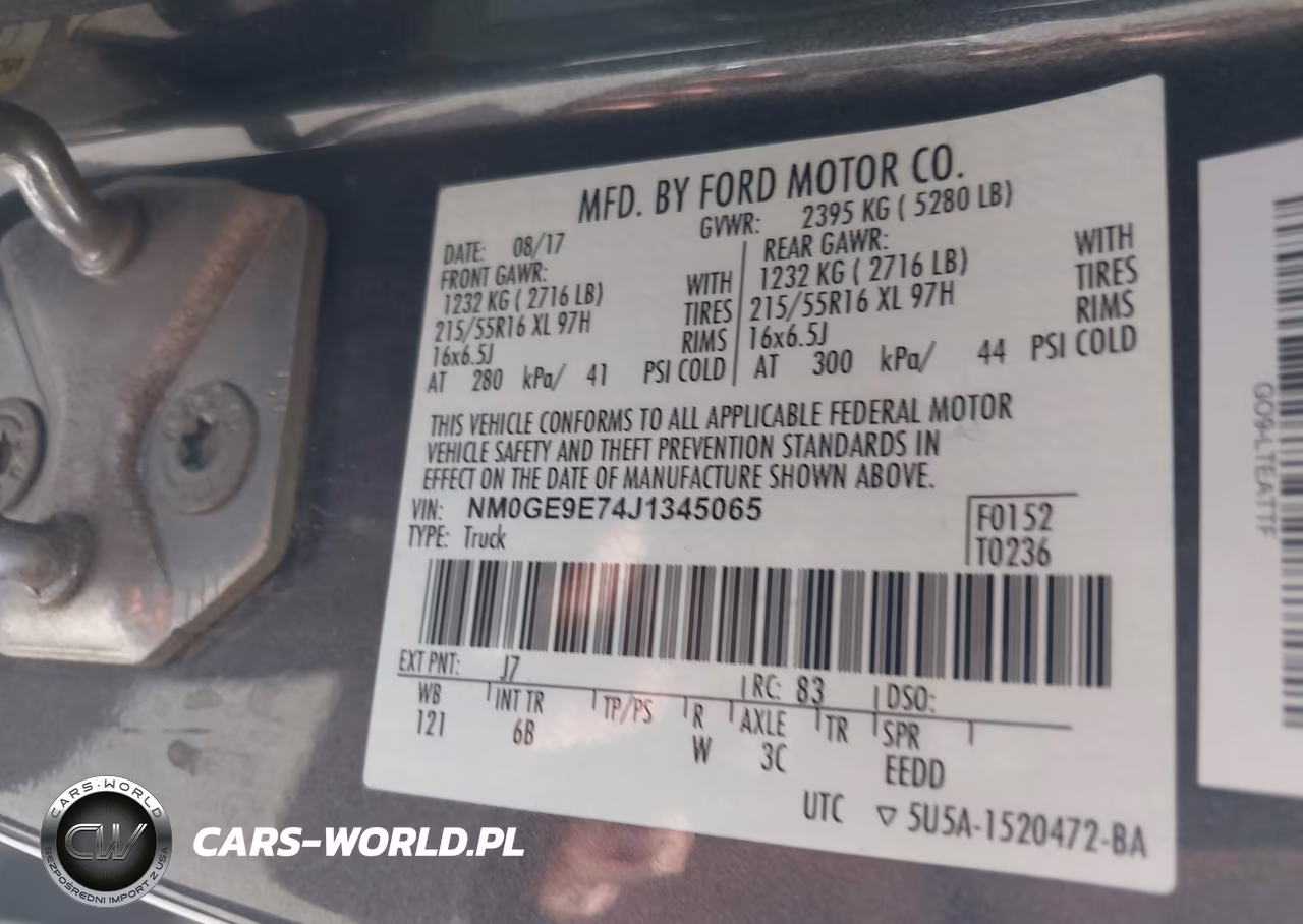 2018 Ford Transit Connect Xl VIN:NM0GE9E74J1345065 - 9