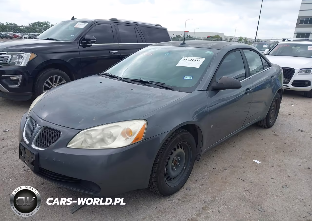 2008 Pontiac G6 Value Leader VIN:1G2ZF57B684126009 - 2