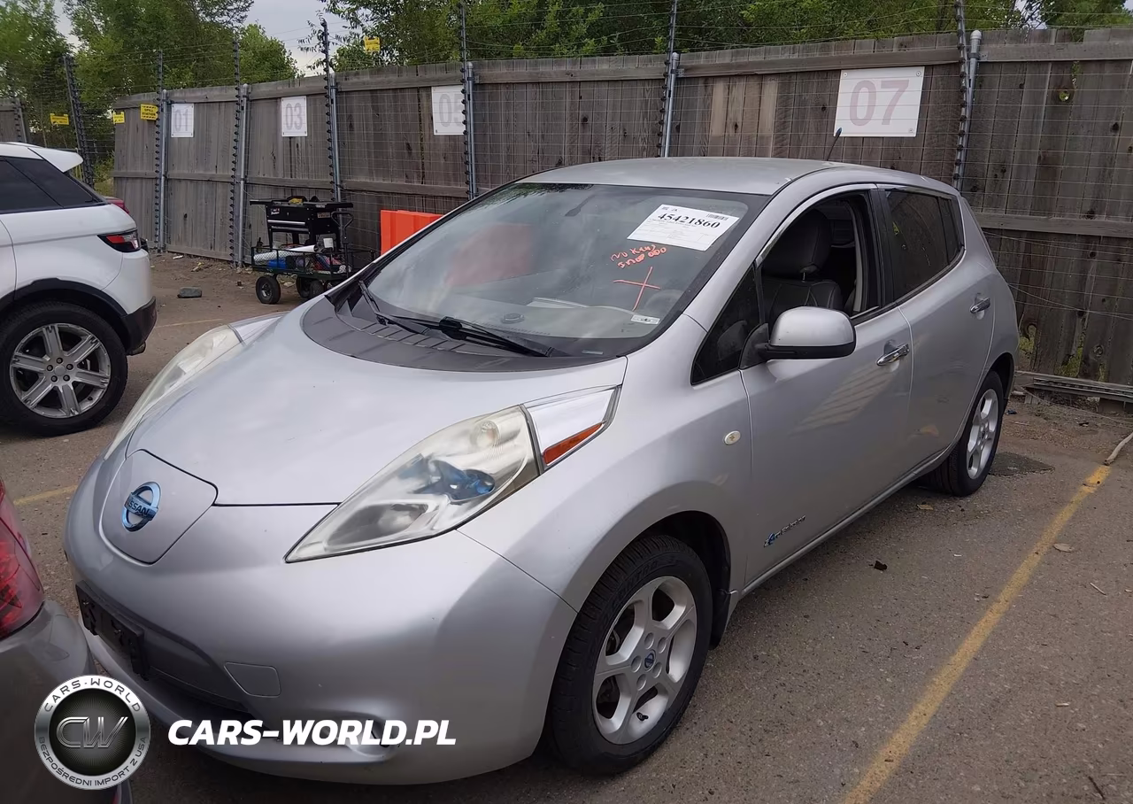 2011 Nissan Leaf Sl VIN:JN1AZ0CP2BT007507 - 2