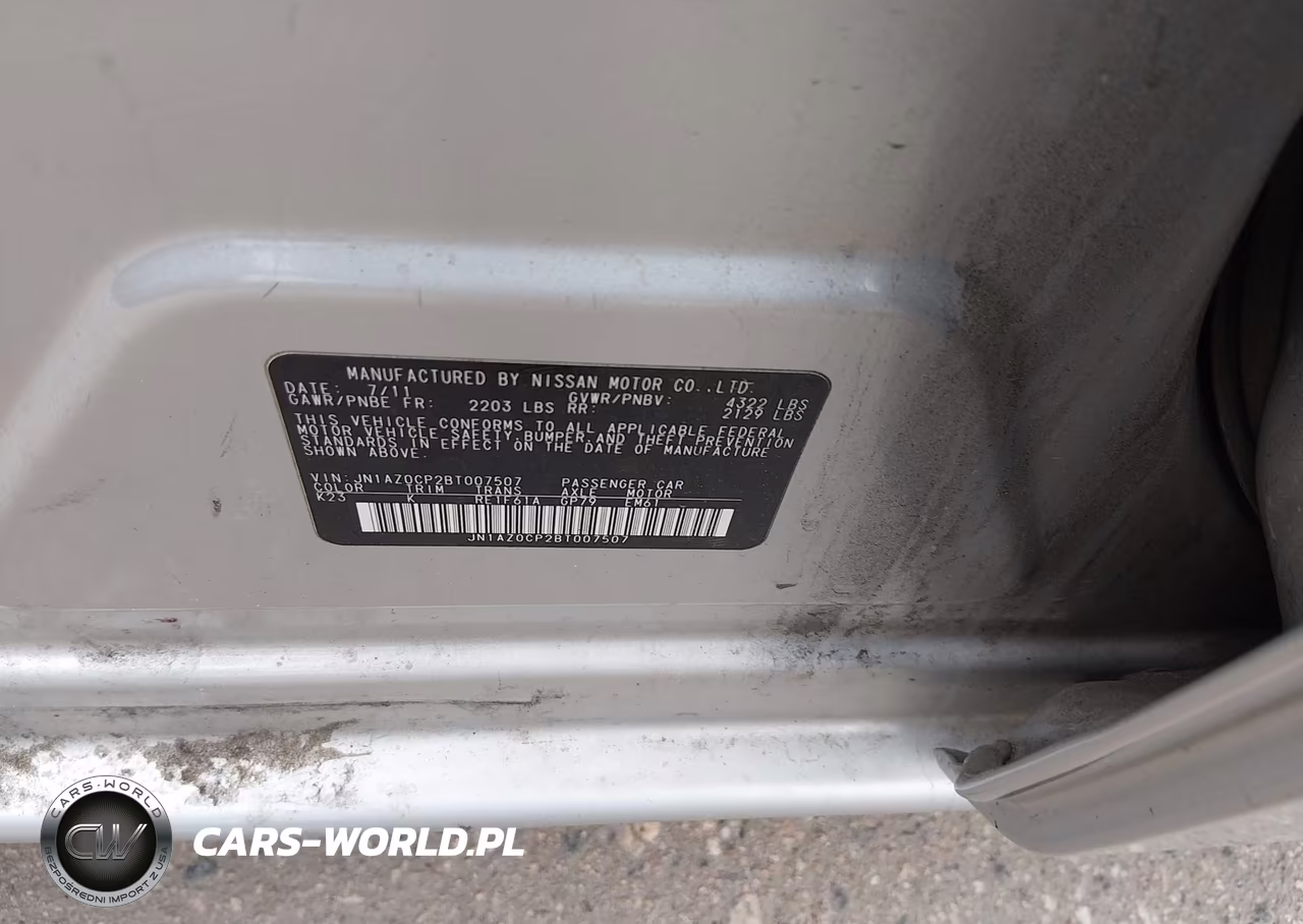2011 Nissan Leaf Sl VIN:JN1AZ0CP2BT007507 - 9