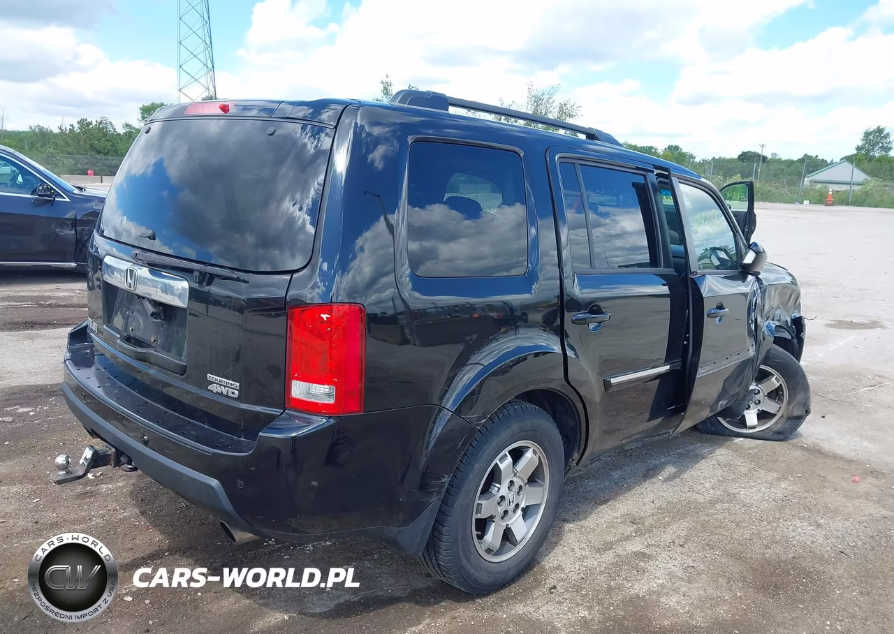 2011 Honda Pilot Touring VIN:5FNYF4H91BB056965 - 4