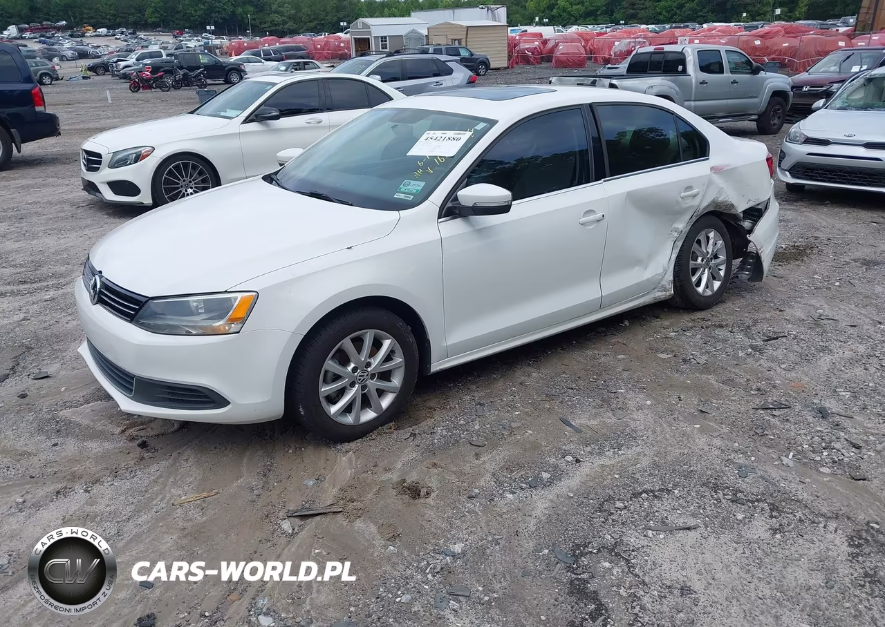 2013 Volkswagen Jetta 2.5L Se VIN:3VWDX7AJ7DM421677 - 2