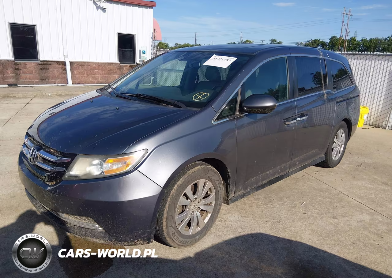 2014 Honda Odyssey Ex-L VIN:5FNRL5H68EB116611 - 2