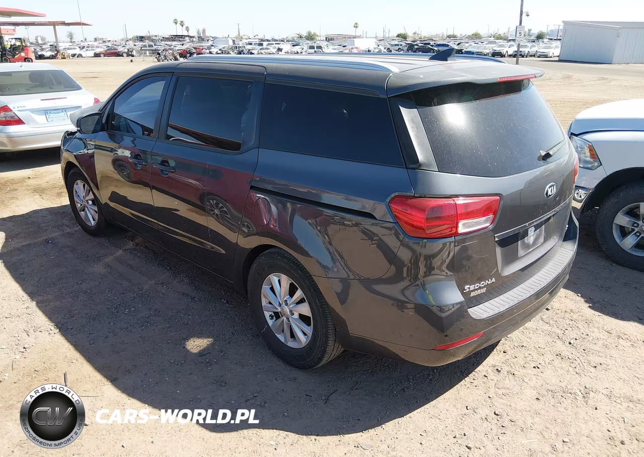 2017 Kia Sedona Lx VIN:KNDMB5C19H6326157 - 3