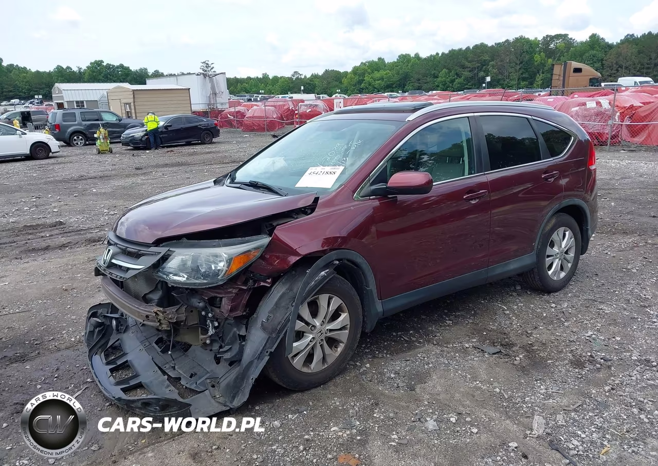 2014 Honda Cr-V Ex-L VIN:5J6RM3H70EL032039 - 2