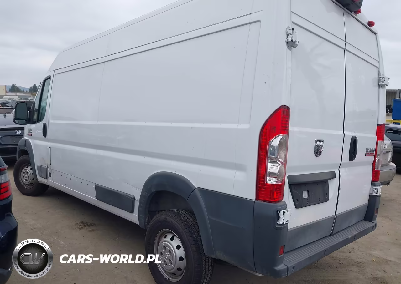 2017 Ram Promaster 2500 High Roof 159 Wb VIN:3C6TRVDGXHE550730 - 3