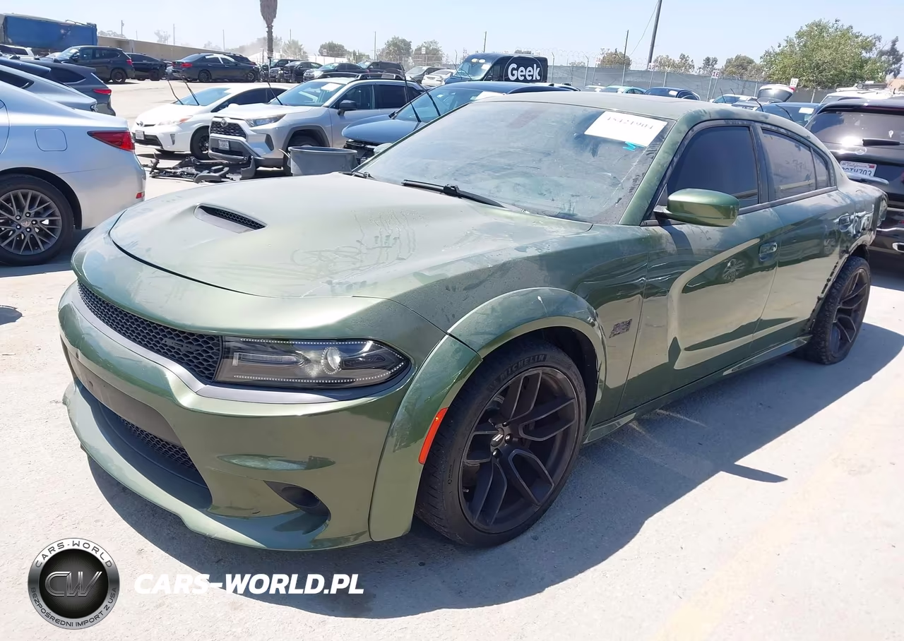 2019 Dodge Charger Scat Pack Rwd VIN:2C3CDXGJ4KH701152 - 2