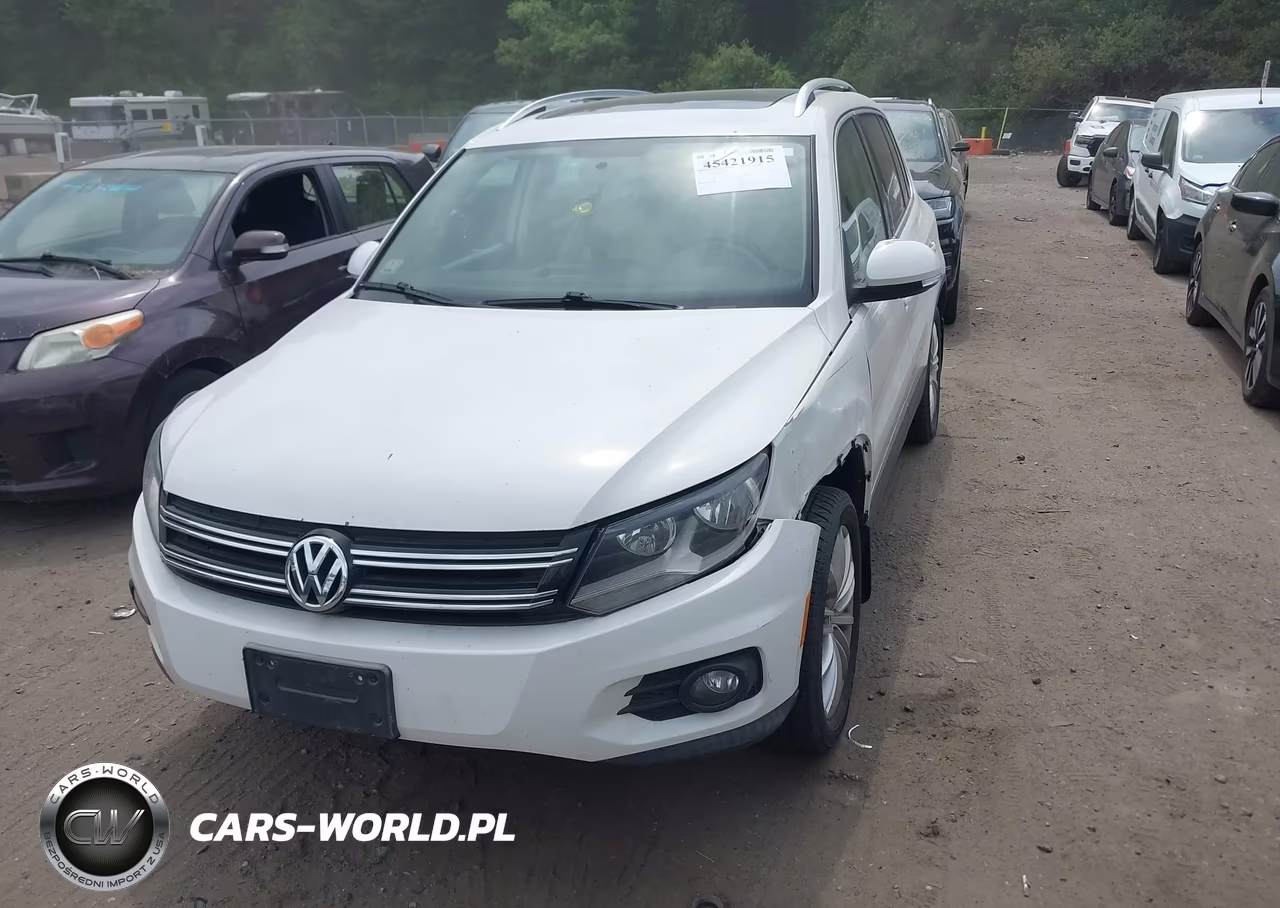 2013 Volkswagen Tiguan Se VIN:WVGBV3AX3DW057170 - 2