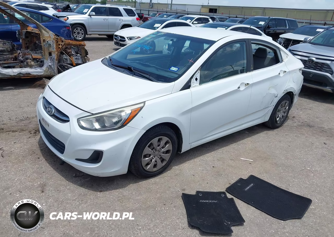 2015 Hyundai Accent Gls VIN:KMHCT4AE1FU906404 - 2