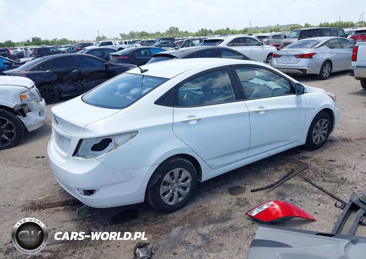 2015 Hyundai Accent Gls VIN:KMHCT4AE1FU906404 - 4