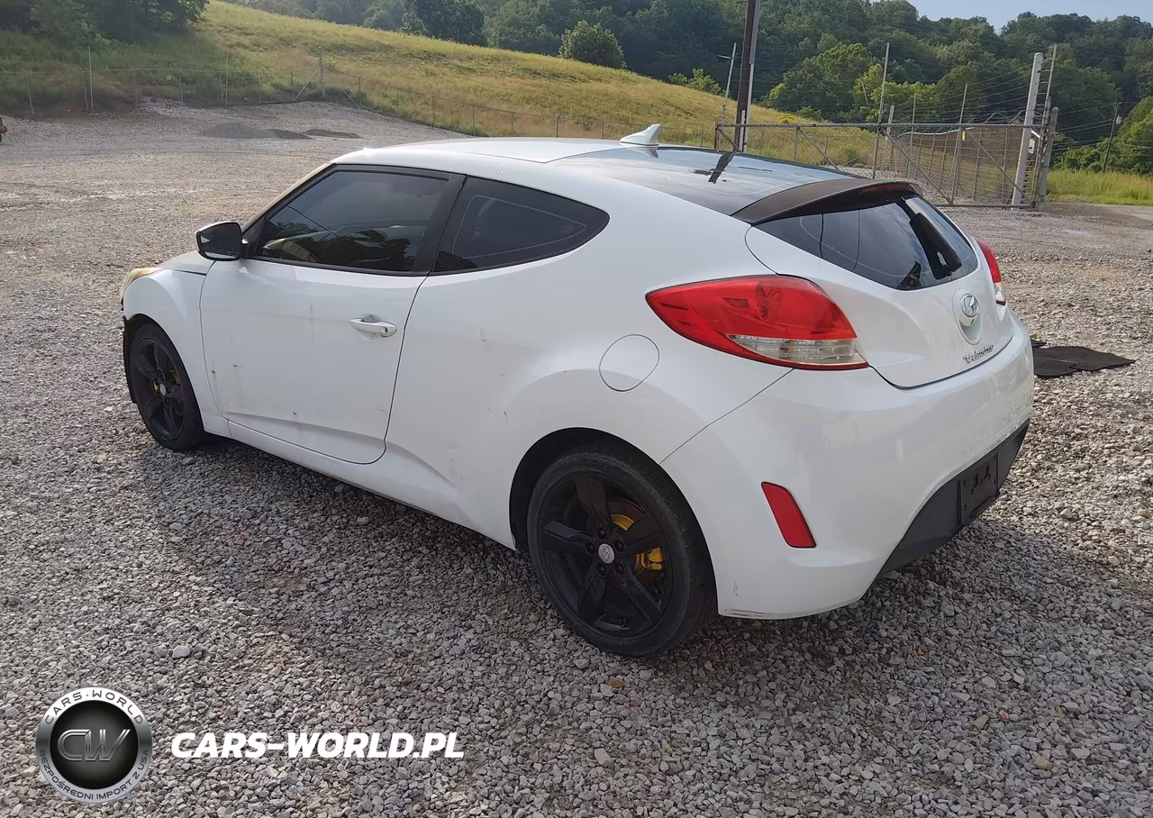 2014 Hyundai Veloster Base W-Black VIN:KMHTC6AD9EU182849 - 3