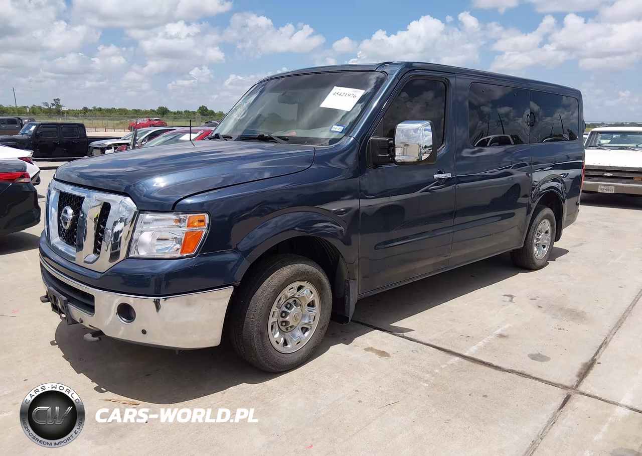 2016 Nissan Nv Passenger Nv3500 Hd Sl V8 VIN:5BZAF0AA2GN851515 - 2