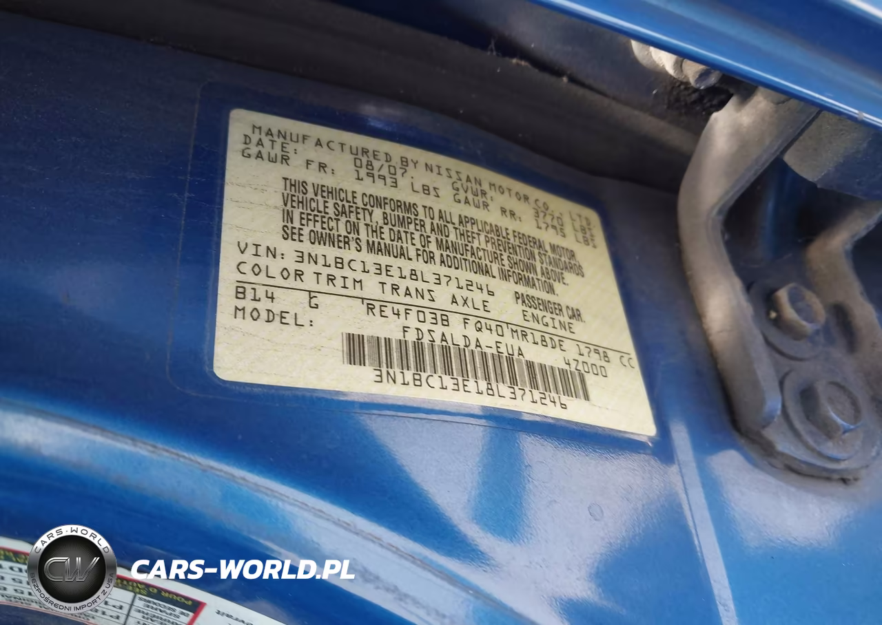 2008 Nissan Versa 1.8 S VIN:3N1BC13E18L371246 - 9