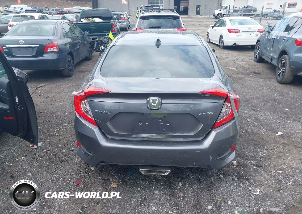 2021 Honda Civic Sport VIN:19XFC2F83ME004356 - 16