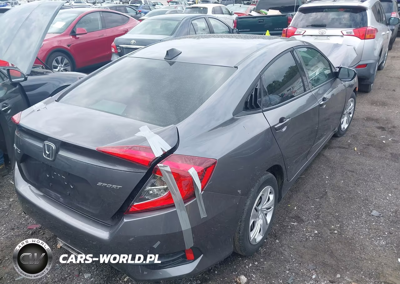 2021 Honda Civic Sport VIN:19XFC2F83ME004356 - 4